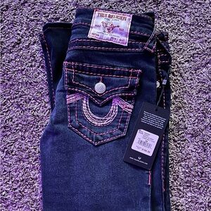 BECCA LUREX BIG T
HORSESHOE BOOTCUT JEAN